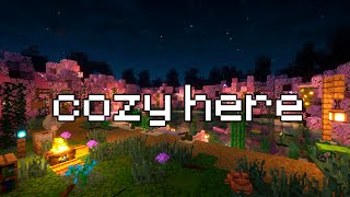 come on in, it&#39;s cozy here.... (minecraft music w fire, water)
