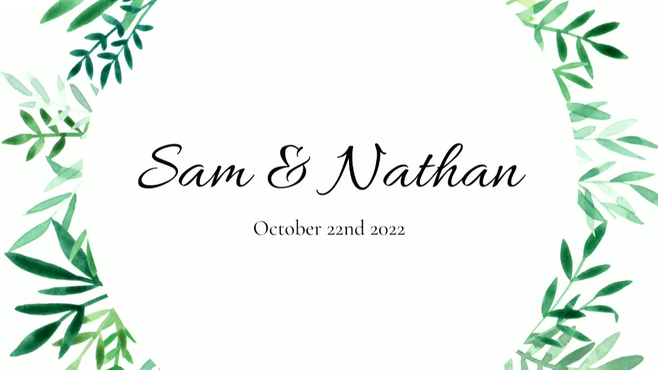 Sam & Nathan’s Wedding