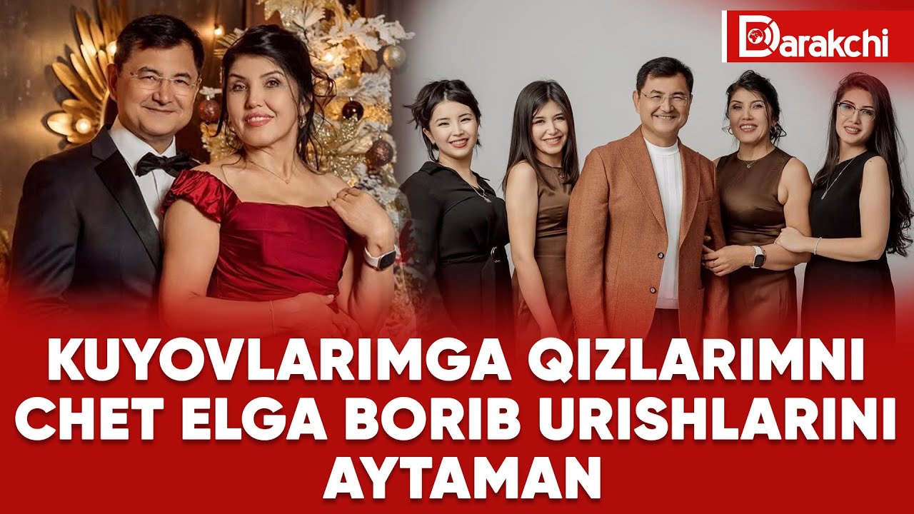 KUYOVLARIMGA QIZLARIMNI CHET ELGA BORIB URISHLARINI AYTAMAN