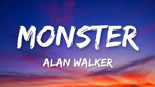 Alan Walker feat. Emyrson Flora - Monster (Lyrics)