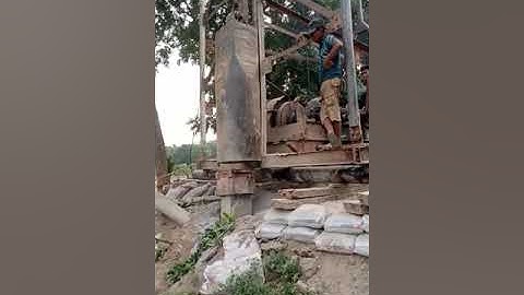 Precast Pile Driving/প্রিকাস্ট পাইল ড্রাইভিং /PEDP-4 GPS Pile Driving.
