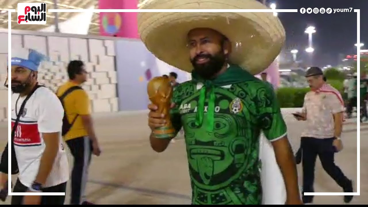 أجواء احتفالية كبيرة للجماهير بمحيط مباراة الأرجنتين والمكسيك بكأس العالم
 - نشر قبل 6 ساعة