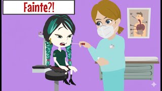 Mina Vomits in Class?! Goes to the Nurse 
