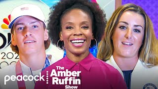 Olympians or Stand Up Comedians? You Tell Us | Athletes Tell Jokes | #AmberinTokyo