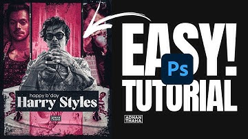 Harry Styles Birthday Edit Tutorial | Photoshop