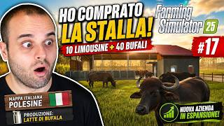 COMPRO PICCOLO TERRENO PER STALLA DI BUFALE E LIMOUSINE - #17 FS25 ITA POLESINE