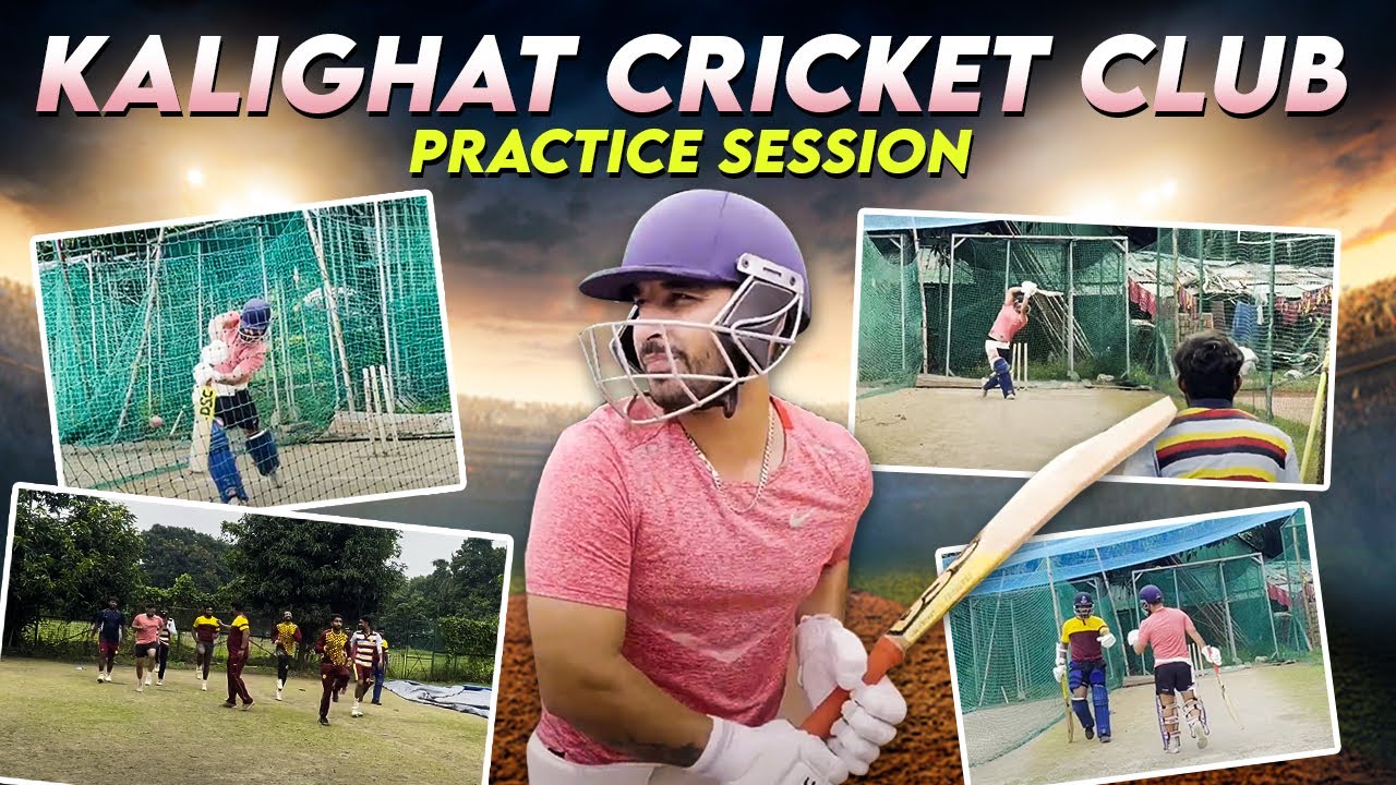 Super Division Kalighat Team practices ? Join the practice session with me | Shreevats Goswami