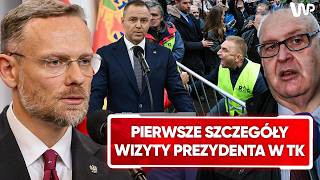 Pierwsze szczegóły wizyty prezydenta w TK. Bogucki zabrał głos