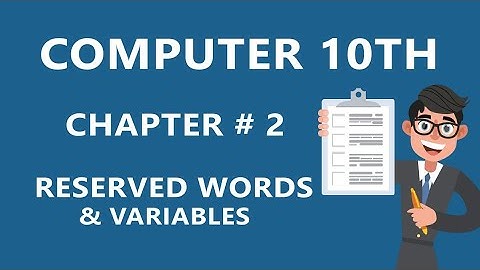 Reserved Words and Variables | keywords | GW-Basic