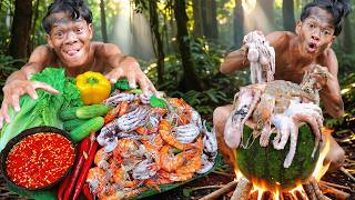 Wilderness Cooking: Shirims Vs Watermelon Solo Eating
