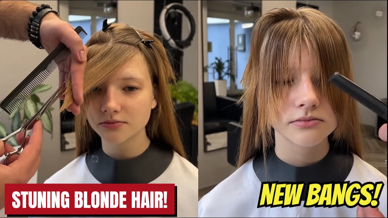 DID SHE JUST BECOME A CELEBRITY? 👱‍♀️ The Power of a Blonde Fringe!