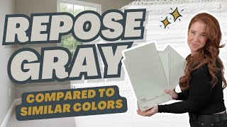 Sherwin Williams Repose Gray & Similar Paint Colors