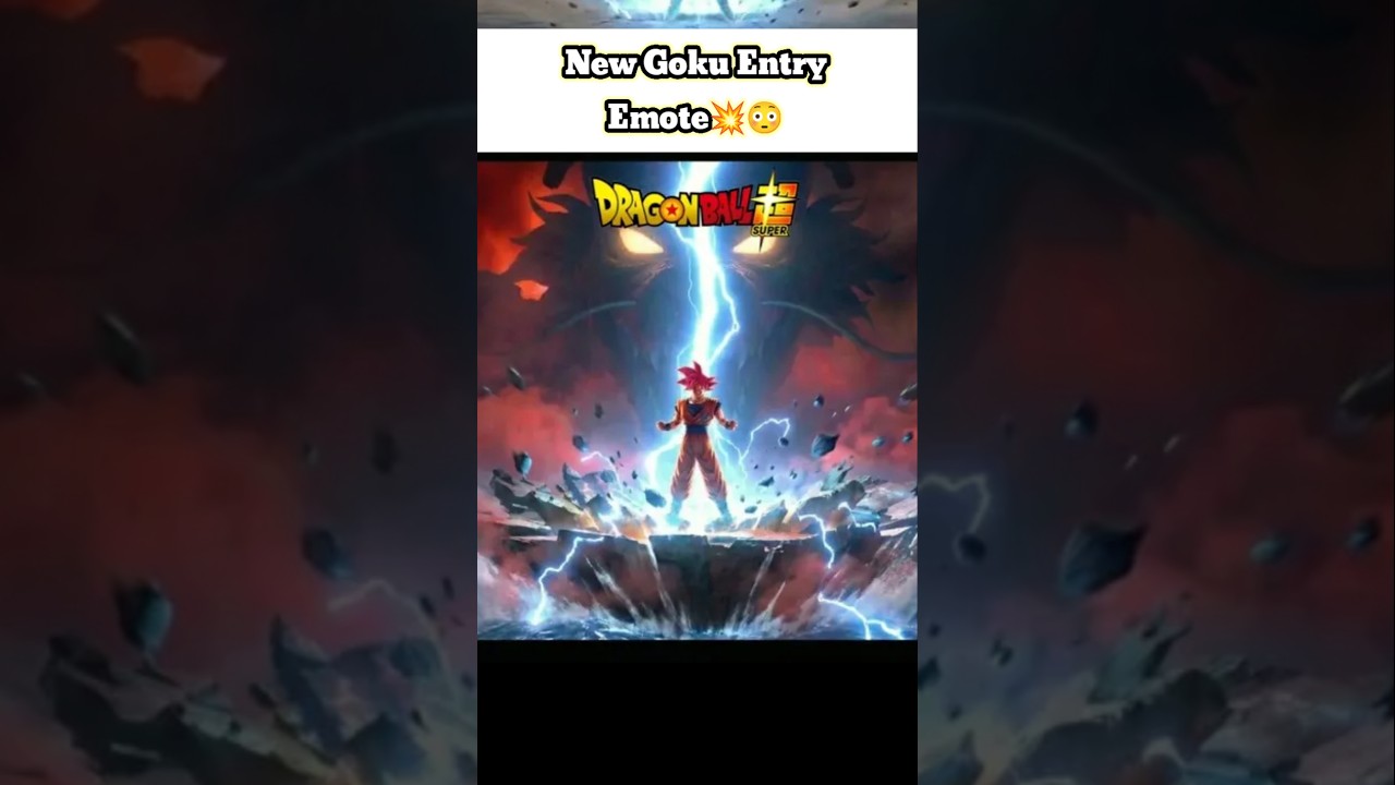 New Arrival Animation💥🤩 | ff x dragon Ball | Goku Bundle in free fire | FF new entry emote 