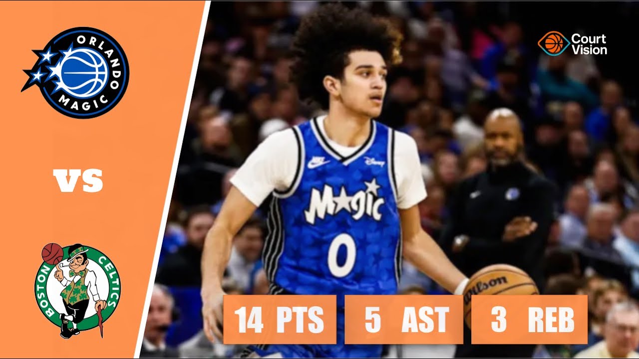 Anthony Black - 14 Points, 5 Assists, 3 Rebounds vs Celtics - 2025-26 Regular Season