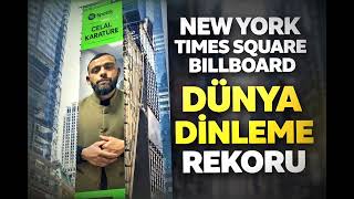 Celal Karatüre - Kâbe’de Hacılar Hu Der Allah Nyc - Times Square Billboard Ürkiye