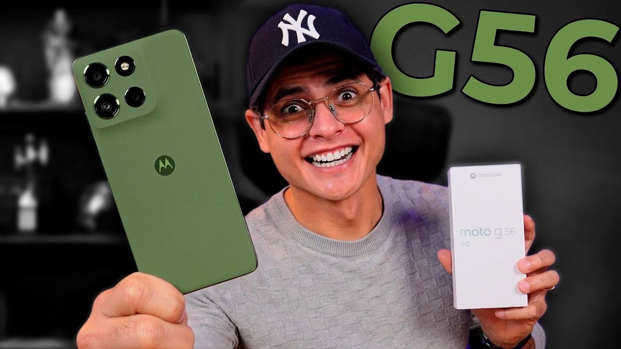 Motorola MOTO G56 - o CELULAR BOM e BARATO? Unboxing e Impressões