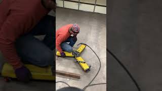 Part 2 of building the tool stand base-time lapse