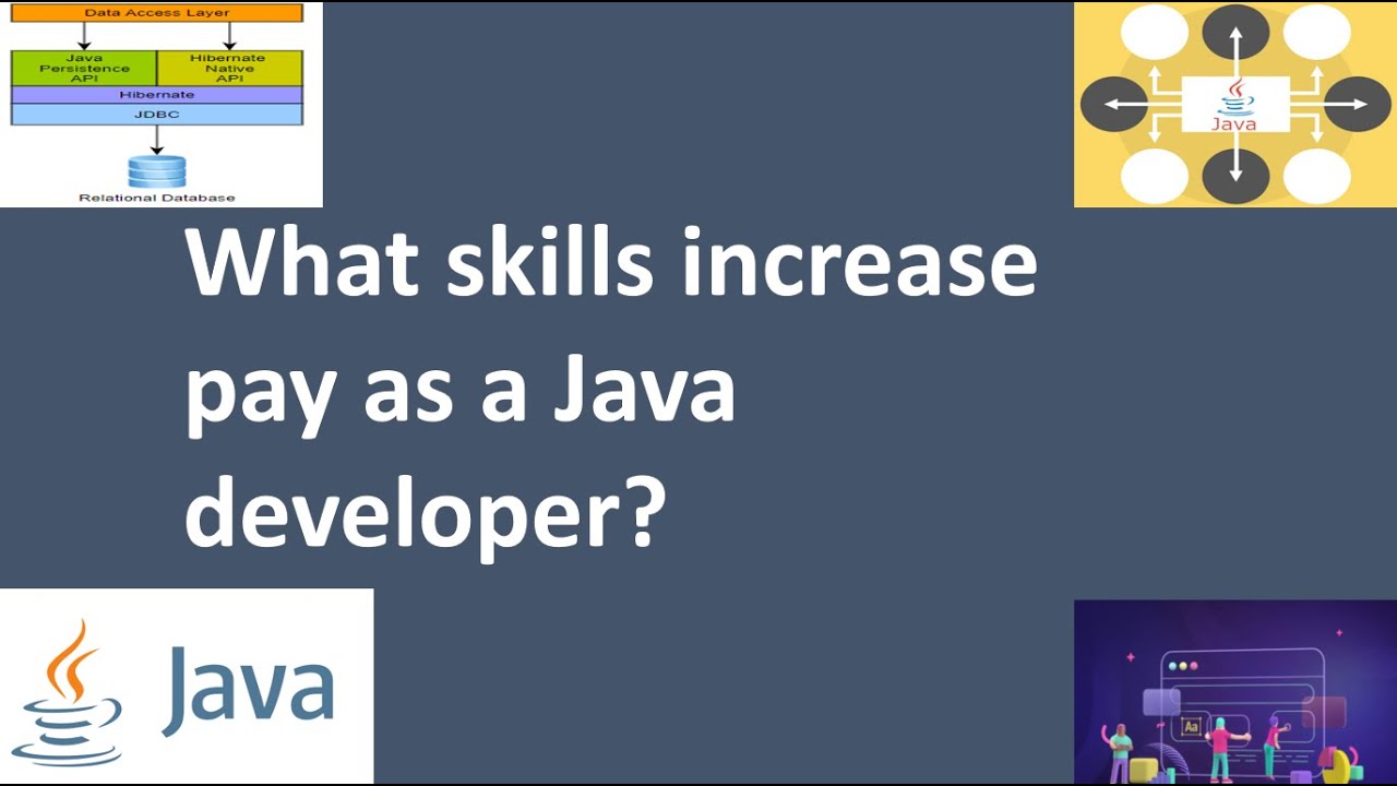 Pay Then Java What skills increase pay as a Java developer? - YouTube