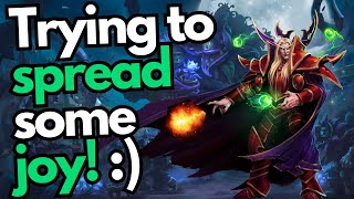 Trying to get better with Positive Kael'thas and spreading some bombs ;) | Heroes of the Storm