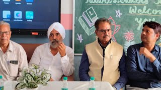Inauguration of Computer Lab by M.L.C.  Dr Hari Singh Dhillon 