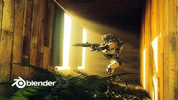 Blender Beginner Tutorial - Part 3 | Concept art Full Tutorial In ENGLISH