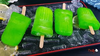 লেমন ললি আইস্ক্রিম রেসিপি বাংলা !! Bangladeshi Lemon Lolly Ice cream Recipe