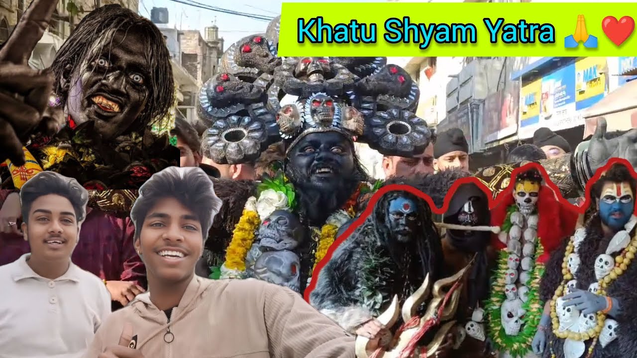 khatu shyam baba yatar ❤️ (Hoshiarpur)📍 Shri Salasar Balaji seva samiti ❤️mahakal Bhairav 🙏 Aghori