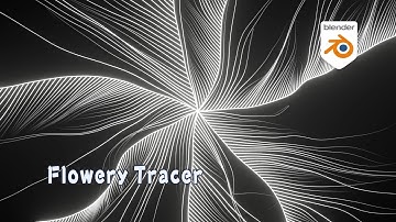 [Tut] Flowery Tracer - Blender Geometry Simulation 3.6