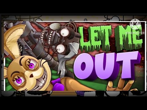 Past Murder Drones react to Let me out collab/by LunaticHugo/Fnaf song/MD