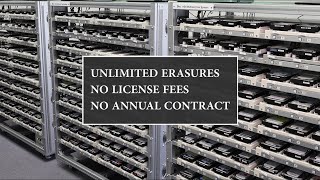 Erase HDD & SSD  with no license for ITAD, Recycling, Data Center