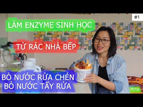 Video #1. LÀM ENZYME SINH HỌC THAY THẾ CHẤT TẨY RỬA - youtube
