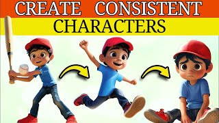 How to create CONSISTENT CHARACTER with CHATGPT | 100% Accuracy with this HIDDEN method