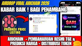 ARICHAIN - PEMBAHARUAN RESMI TGE &amp; PREDIKSI HARGA - DISTRIBUSI TOKEN