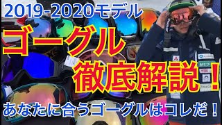 【人気メーカー直接取材！】19-20モデルゴーグル徹底解説！！