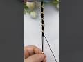 "hey black lovers,this one's for you" handmade bracelet tutorial#diy #diybracelet