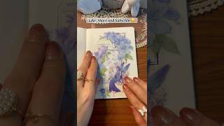 Blue Fairy Theme💙Journal with me | ASMR #journal #scrapbooking #asmr #bulletjournal #aesthetic