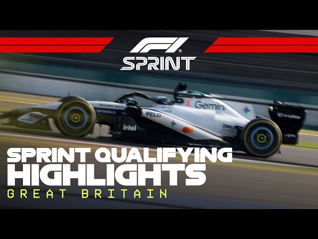 Catch up on all the highlights from Sprint Qualifying at the British Grand Prix!
For more F1ยฎ videos, visit: https://www.Formula1.com
Visit our store: https://f1store.formula1.com/
Follow F1ยฎ:
https://www.instagram.com/F1
https://www.facebook.com/Formula1/
https://www.twitter.com/F1
https://www.twitch.tv/formula1
https://www.tiktok.com/@f1
#F1 #BritishGP