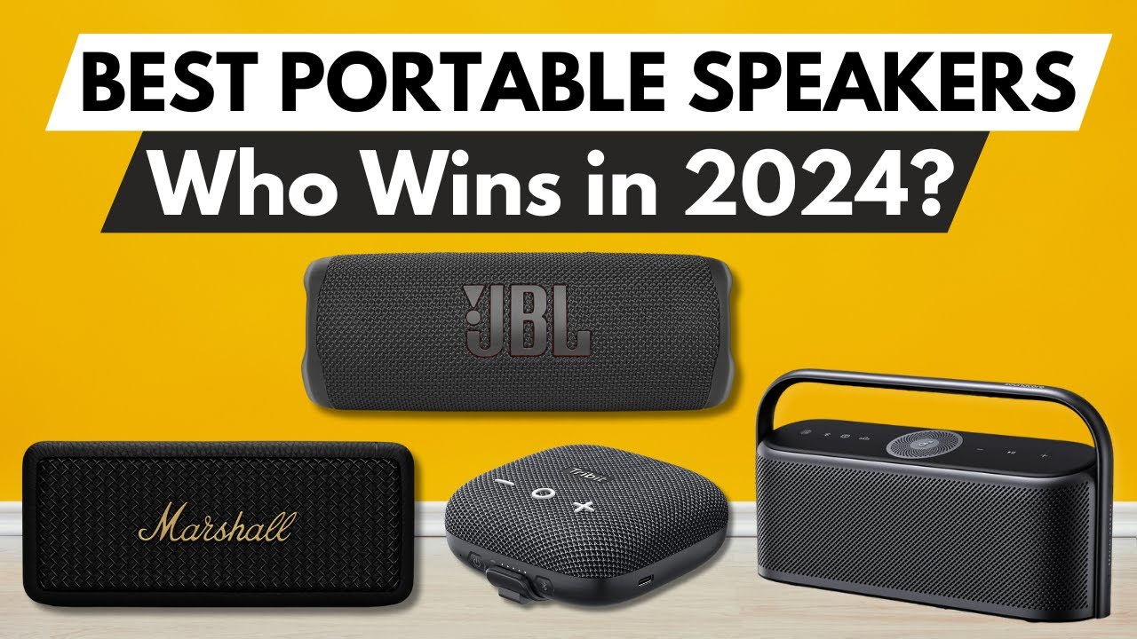 ✓ Best Portable Bluetooth Speakers 2024 