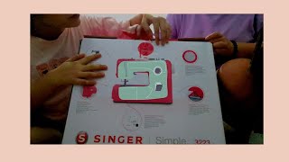 VLOG 2 | SEWING MACHINE UNBOXING ♡ SINGER 3223
