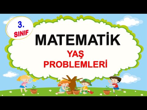 3.Sınıf Matematik | Yaş Problemleri