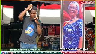 BOABENG FIEMA PEOPLE ARE VERY EXCITED ABOUT THIS LOVERS BAND SINGER PASABYE