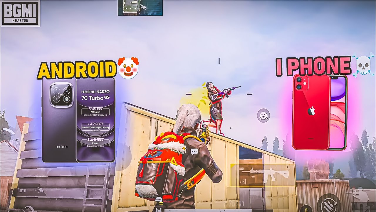 ANDROID vs I PHONE 11 || 1v1 TDM ROOM || ( Bgmi ) 