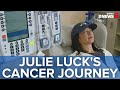 Julie luck colon cancer journey from diagnosis to last chemo infusion
