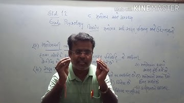 Std.12th |Psychology |Ch.5|Part.1|By.Dr.Nilesh Karia