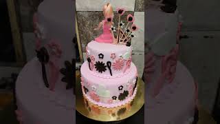 cake decoration Barbie doll funding new 🎂🎂⭐⭐👌👌🎉🍰🥰🎇🎁♥️👍 #cake #snscakes #snscakes #birthdaycakesmash