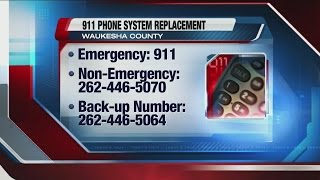 Waukesha Co. to replace entire 9-1-1 system