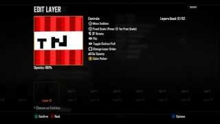 Black Ops 2 Minecraft TNT Emblem Tutorial