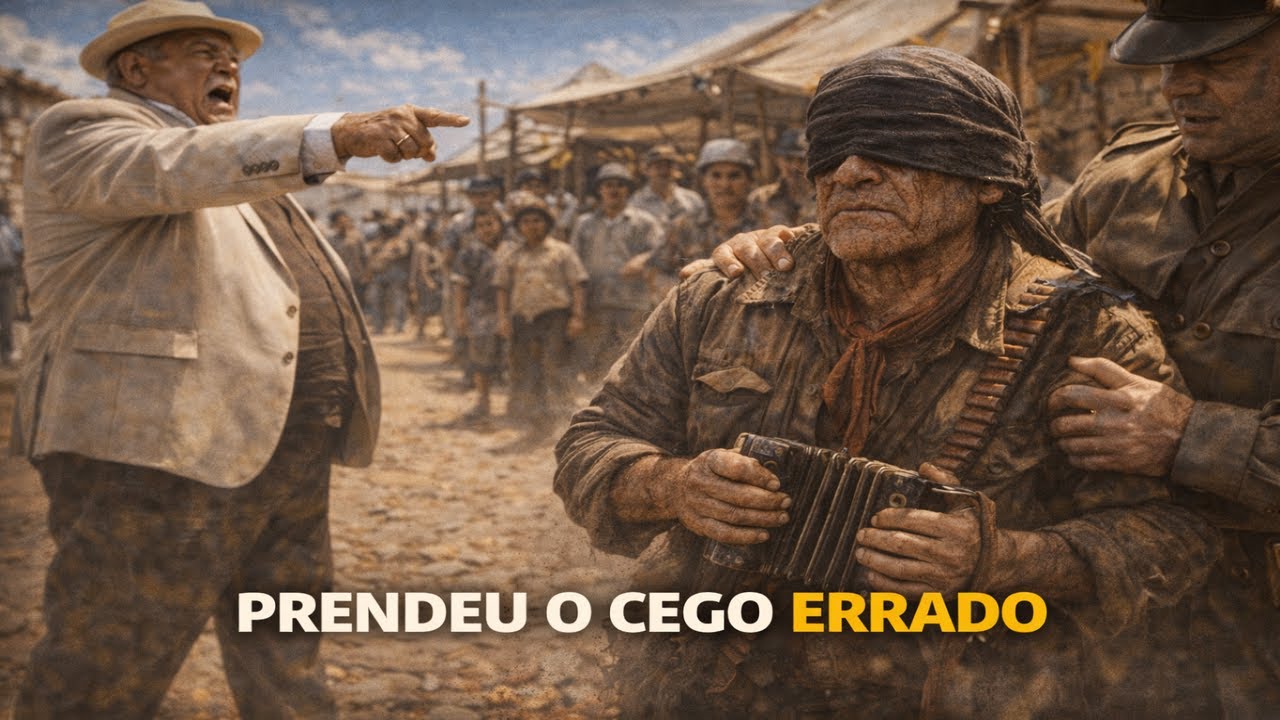 Prefeito MANDOU PRENDER 'Cego' que Tocava na Feira... Mas o Cego Era Lampião Espionando!
