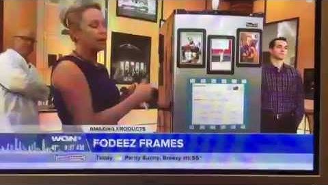 WGN News demo Features Fodeez® Frames