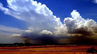 Extreme Cumulonimbus Clouds Formation In Time-Lapse At Costa Brava Pyrenäen